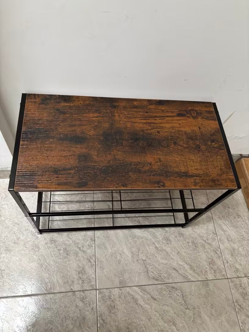 Modern Tiered Metal Display and Storage Rack