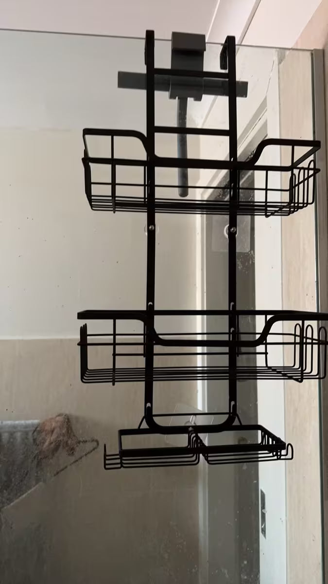 3-Tier Rustproof Over-the-Door Shower Caddy