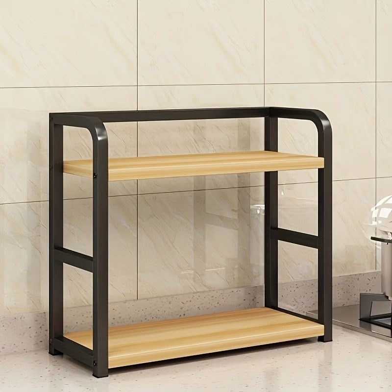 Multi-Tier Stainless Steel Kitchen Spice Rack