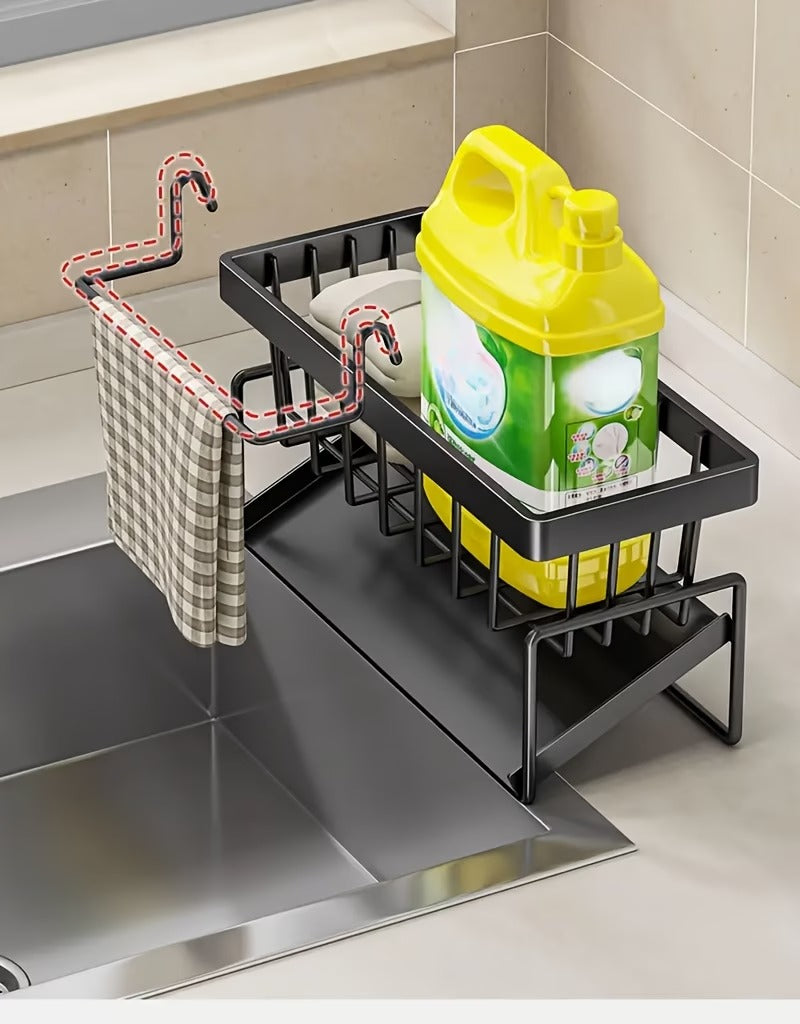 Stainless Steel Kitchen Sink Caddy Organizer