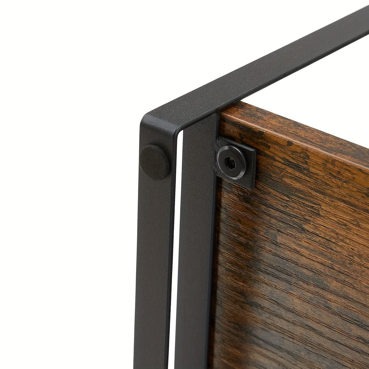 Two-Tier Multi-Purpose Desk and Storage Shelf